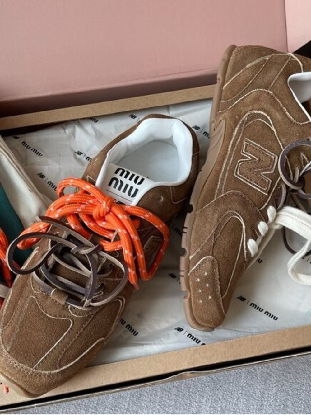 Miu Miu x New Balance 530 SL Sneakers - Picture 7 of 9